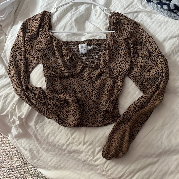 Princess Polly leopard shirt - Picture 4 of 9